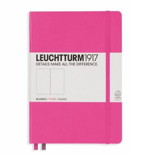 1917 Notebook A5 Plain Paper - Pink