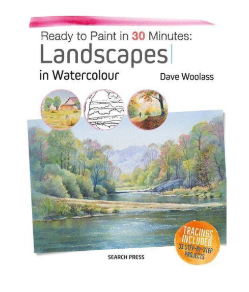 Ready to paint in 30 Mins Landscapes WC