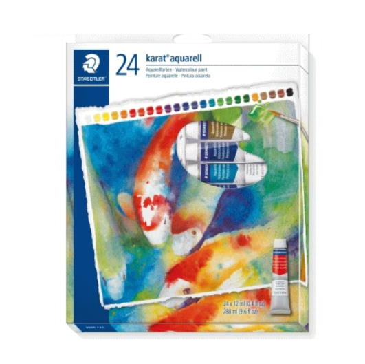 Staedtler 24 Karat Aquarell Watercolour Tube Paints