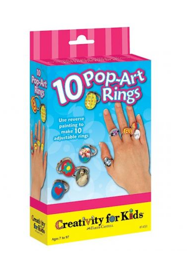 10 Pop-Art Rings