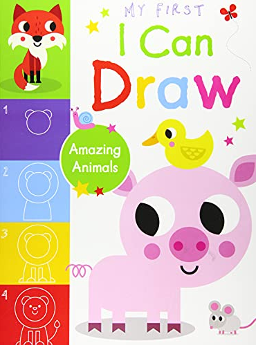 I Can Draw Amazing Animals Book