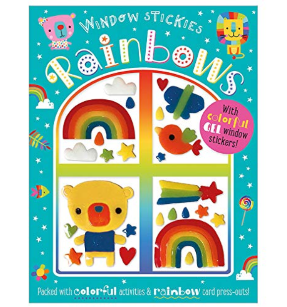 Window Stickies Rainbows Book
