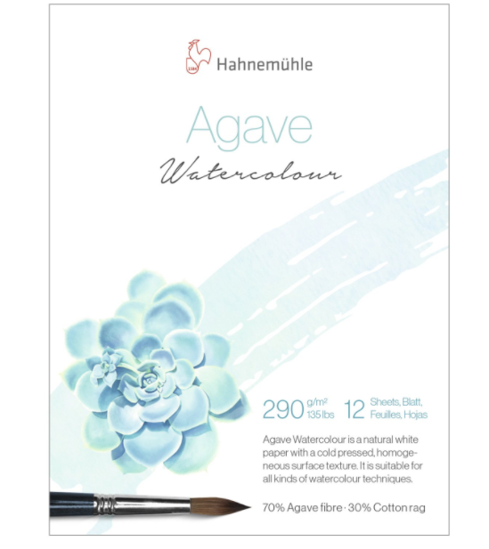 Hahnemuhle A4 WC Agave Pad 290g