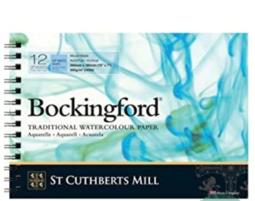 Bockingford Spiral Bound 20x15 12 Sheets