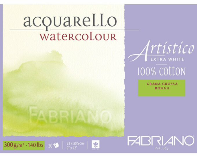 Fabriano watercolour 9x12