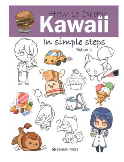 How To Draw Kawaii Book - Yishan Li