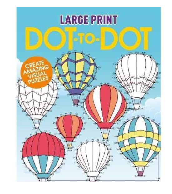 Large Print Dot To Dot ARTSCAPE