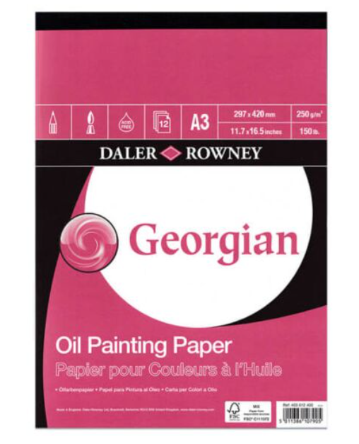Daler Rowney A3 Oil Painting Paper