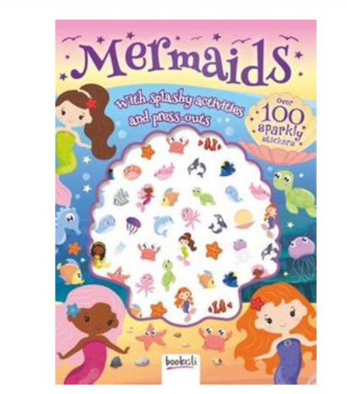 Mermaids Shiny Sticker Book