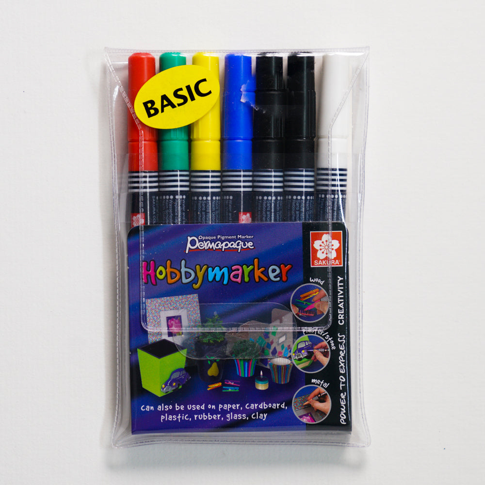Permapaque Hobbymarker Basic pens