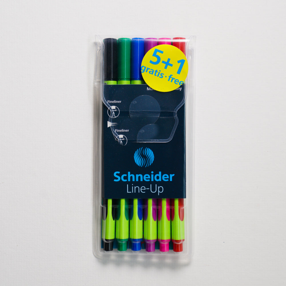 Schneider 5+1 Line-Up Fineliners 0.4mm
