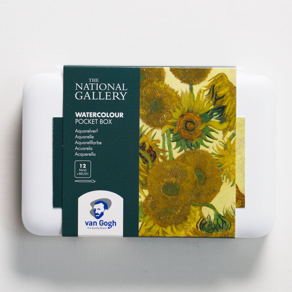 The National Gallery Van Gogh 12 Pan Pocket Box
