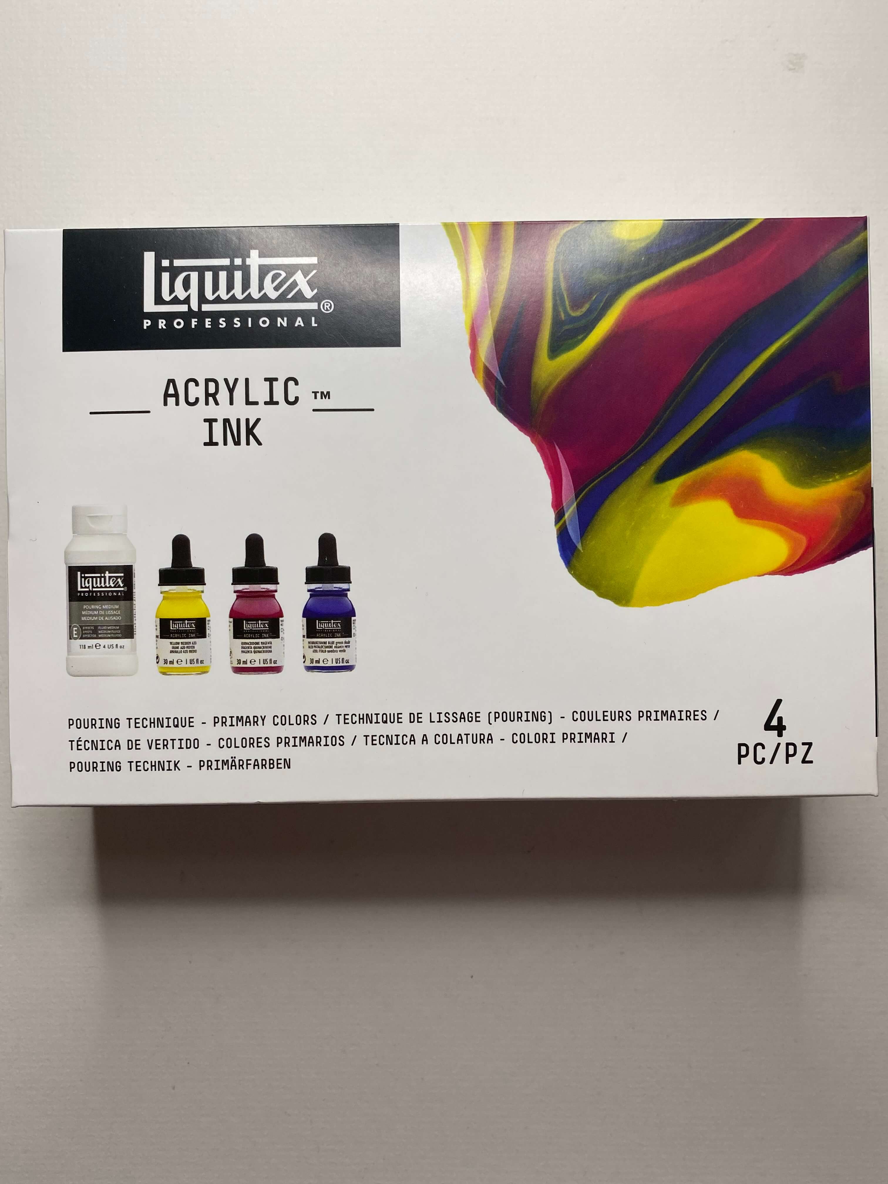 Liquitex Acrylic Ink 4pcs
