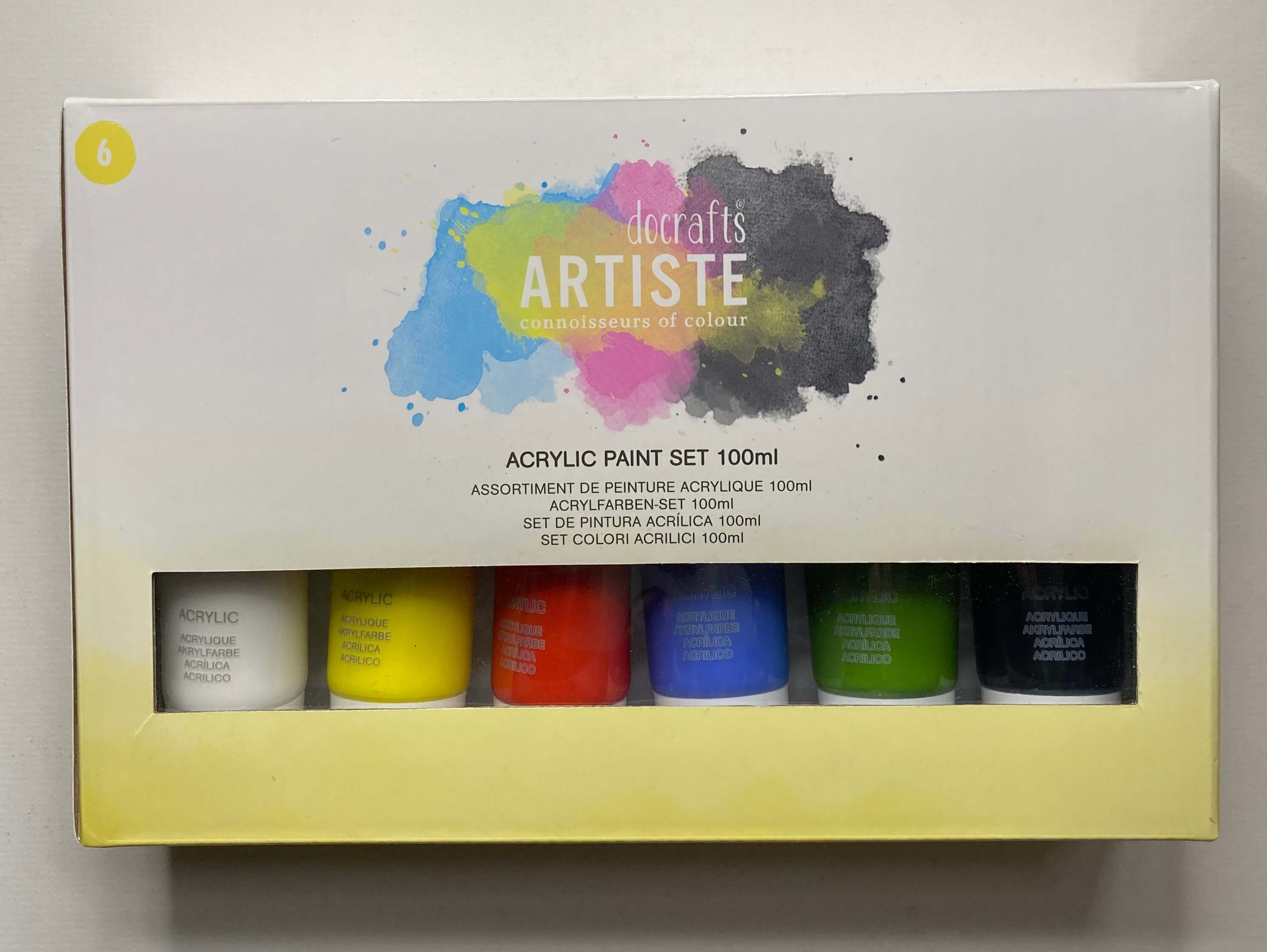 Do-Crafts Acrylic Paint Set 6 x 100ml