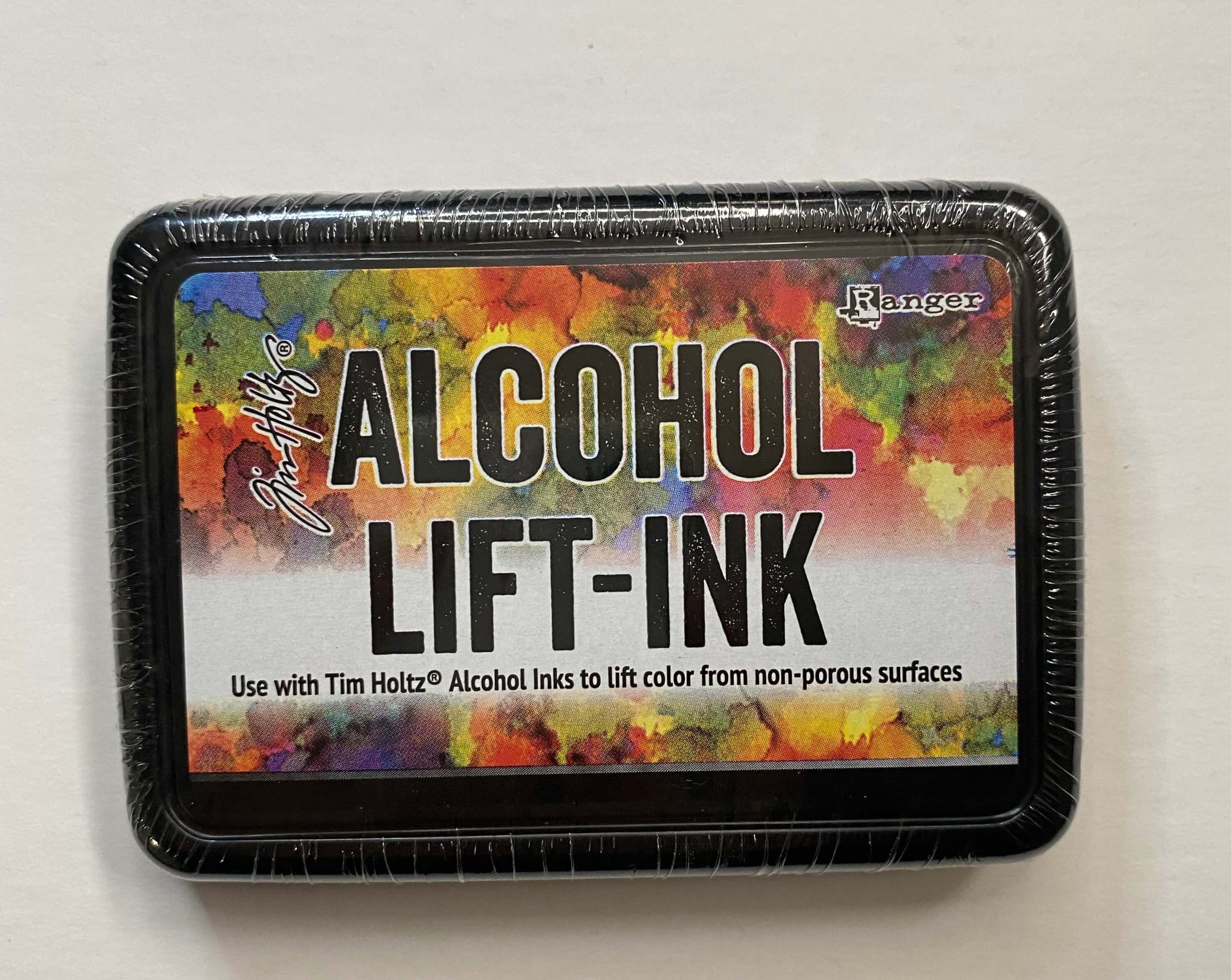 Alcohol lift ink pad