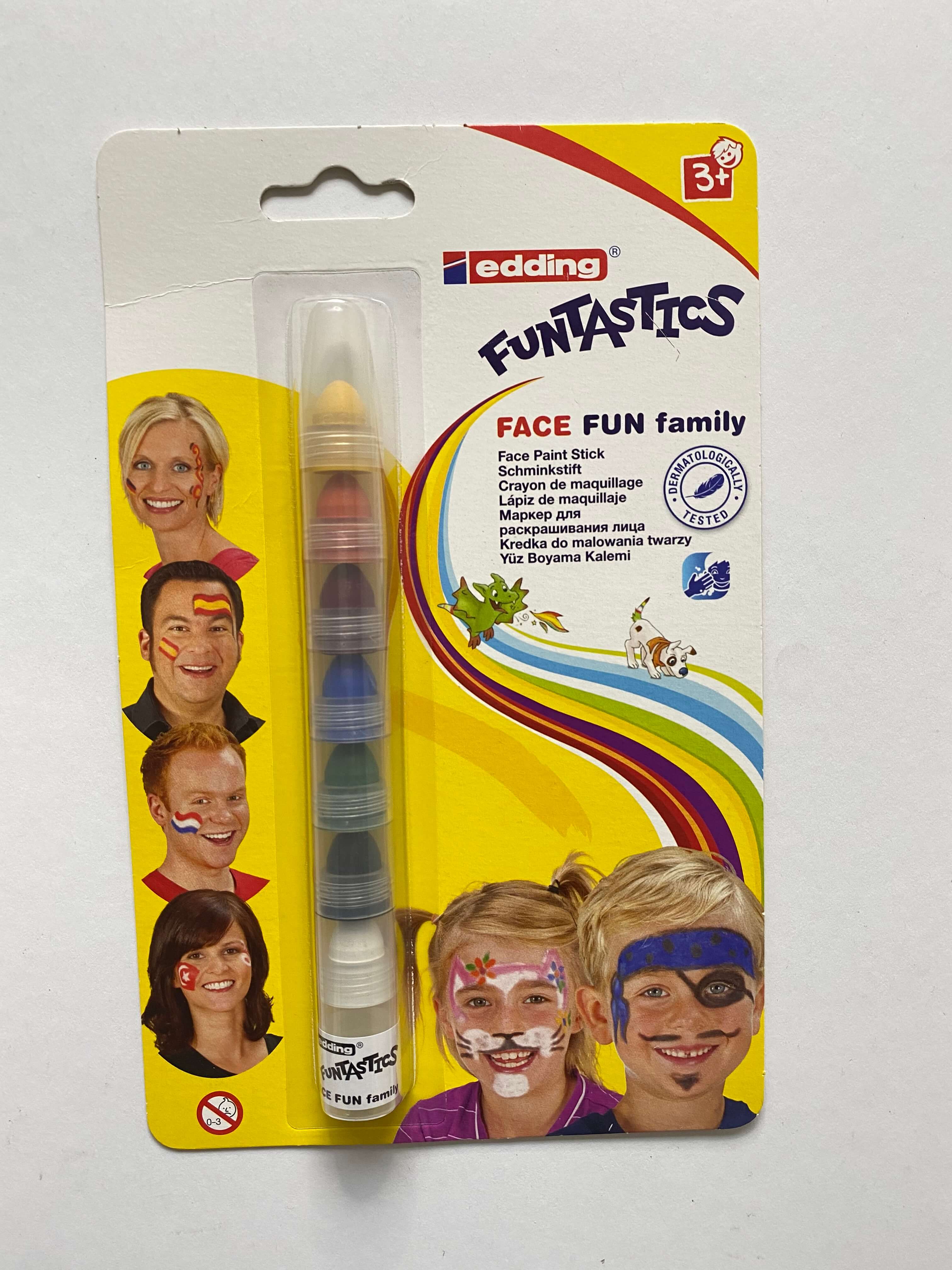 Funtastics Face Fun Pen 7 Colour 3+