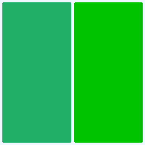 Viridian Hue & Leaf Green