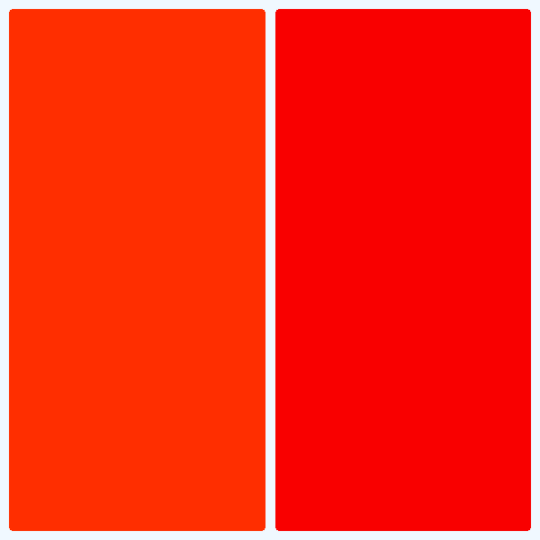 Vermillion hue & Cadmium red hue