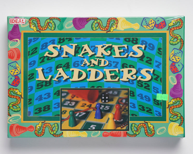 Ideal Snakes & Ladders Board Game