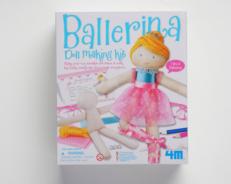 Ballerina Doll Making Kit with Birth Certificate