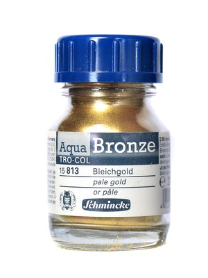 Schmincke Aqua Bronze Pale Gold 20ml