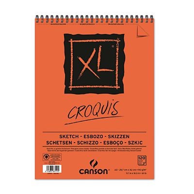 Canson XL sketchpad 90g A3 