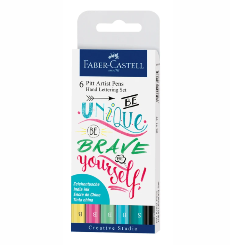 Faber Castell Pitt Pens Hand Letter Set