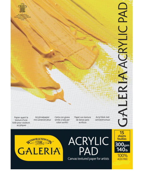 Galeria acrylic pad 20x16 