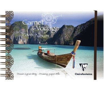 Carnet voyage spiral pad A5 Travel Album