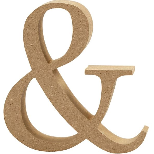 Ampersand (&) MDF Symbol