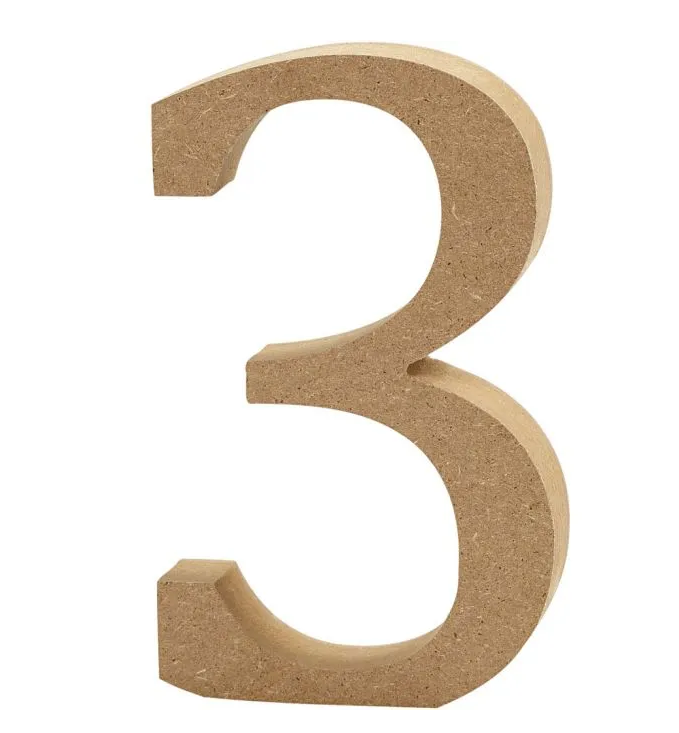 3 MDF Number