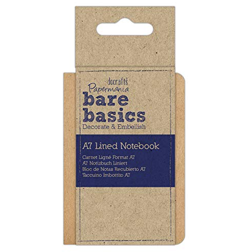 Bare Basics Lined Notebook