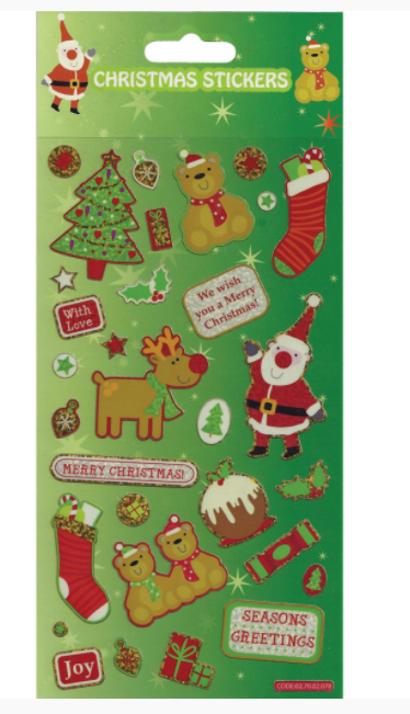 Christmas Stickers Sticker Style 