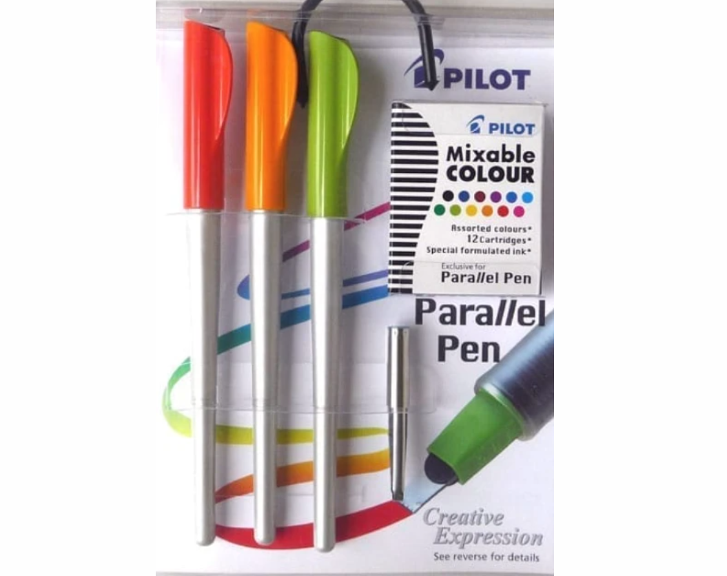 Parallel pen set 1.5 - 3.8mm 