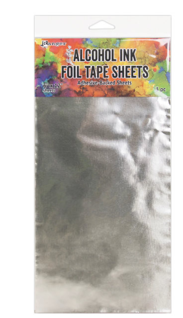 Alcohol ink foil tape sheets