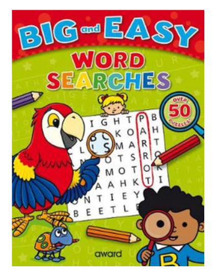 Big and Easy Awesome Activity Book, Word Searches 1