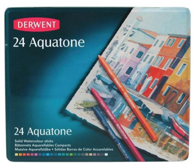 Derwent Aquatone Watercolour Sticks 24 