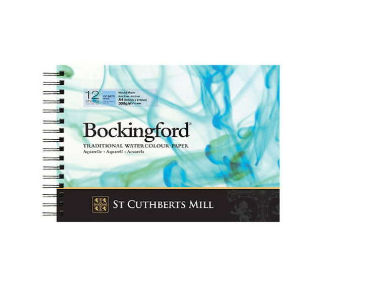 Bockingford w/c sp pad A4