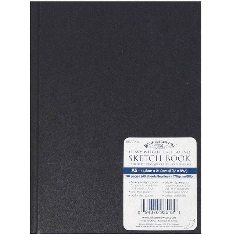 W&N hardback sketchbook 170g A5 