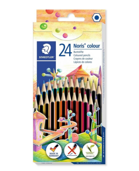 Staedtler Noris 24 Coloured Pencils 
