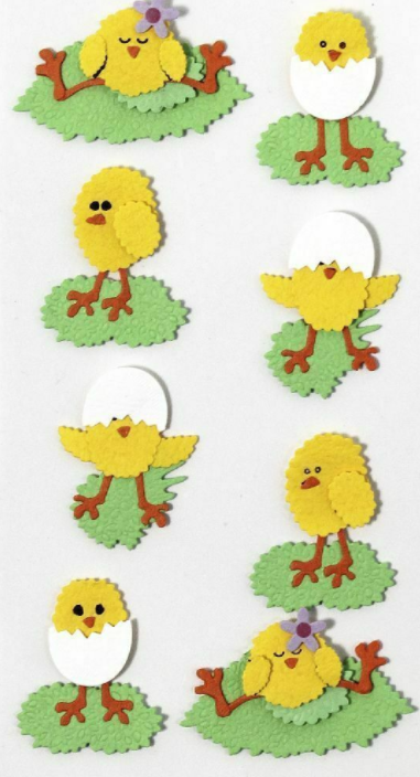 Chick Hatching Stickers Artoz