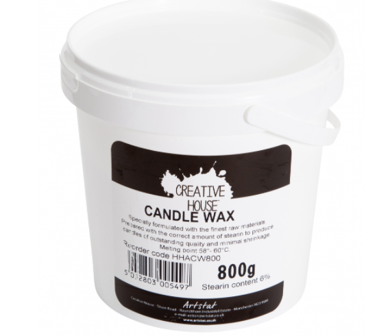 Candle Wax 800g (With Stearin)