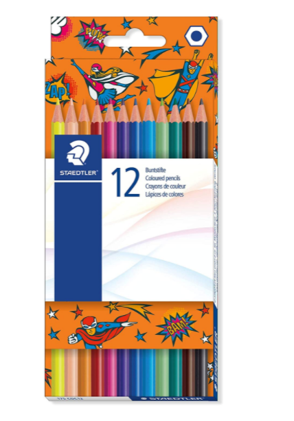 Staedtler 12 Coloured Pencils 
