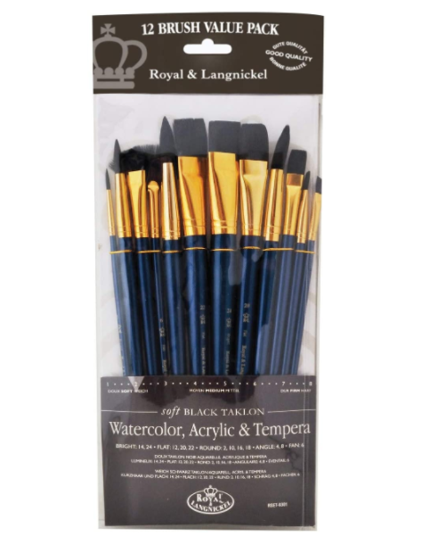 Royal & Langnickel 12 Brush Value Pack