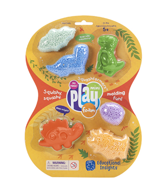 Foam clay play set dinosaurs 