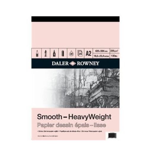 Daler Rowney A2 Pad Smooth Heavyweight 220g