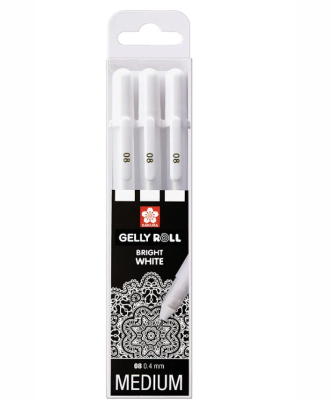 Gellyroll Pen Bright White