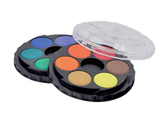 Round watercolour set 12 col – ARTSCAPE