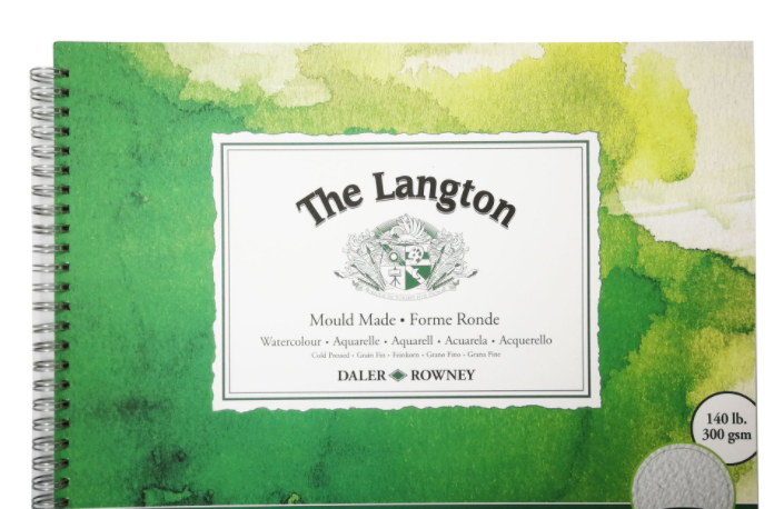 The Langton Watercolour Pad 300gsm/140lbs CP