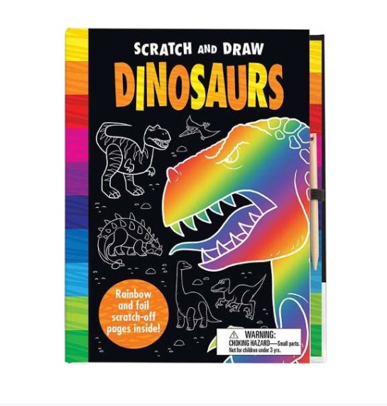 Scratch and Draw Dinosaurs 